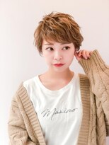 ヘアーアンドファッションシオミエイチ (hair＆fashion shiomi H) 【shiomi H】カジュアル無造作ショート