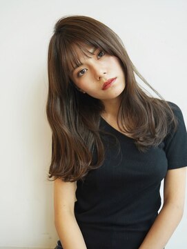 ジーナ 渋谷駅前(Zina) 【Zina　渋谷】セシルカットフリンジウェーブ×大人かわいい前髪