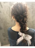 及川担当/編みおろしヘアアレンジ＊