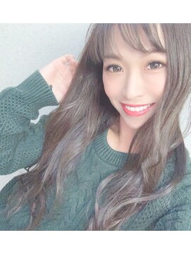 ヘアー アウフ 旭店(hair AUF) アッシュ系カラーで透明感