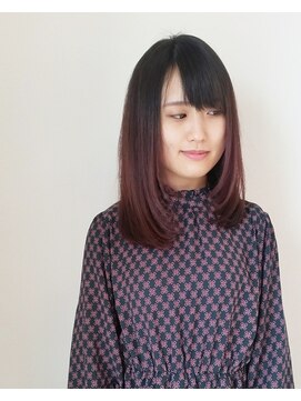 ヘアー キュート(hair CUtE) 工夫次第で地毛もおしゃれに☆大人っぽスタイル☆