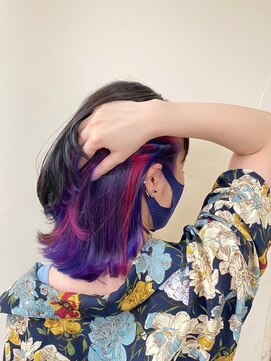 アイコニック 天神店(ICONIQ) 個性的インナーカラー