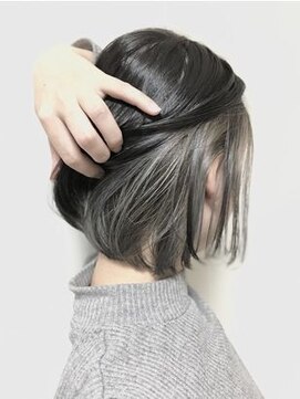 エメールヘア(aimere hair) シルバーアッシュインナーカラー