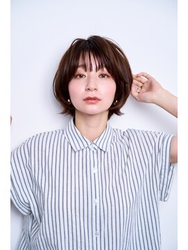 ユニックス アリオ上尾店(UNIX) ふんわりショートボブ[ニュアンスカラー/アースカラー]◎30代