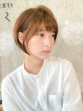 ロビー 表参道(ROBBY) 大人かわいい丸みショート/ショートボブ/30代40代50代/表参道