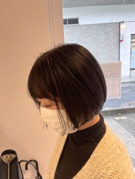 アズールサン 草加西口店(azule-sun) 前下がりボブ