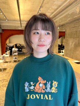 ハマモト 顔まわりレイヤーボブ