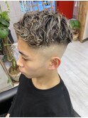 パーマ×メッシュ