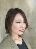 アンスリウム(anthurium)&nbsp;【タッセルボブ/ヘイリーボブ/アディクシーカラー/stylist小林】