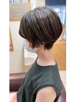 トゥーリ 二日市店(tuuli)&nbsp;◆斜めバング小顔愛されショート髪質改善グレージュカラー