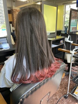 ズー 志木東口2F店(ZOO) チェリーピンク 裾カラー