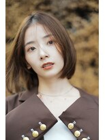 スミス 秋葉原(Smith)&nbsp;大人ボブ/大人可愛い/ミルクティーベージュ