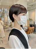 ミニウルフレイヤーカット顔周りカット前髪カット韓国ボブ/千葉