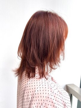 エアー 銀座タワー(AIR) ハイトーンピンクのウルフレイヤー