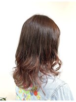 アズール 草加(azule) ピンクブラウン ナチュラルグラデーション