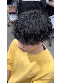 波巻きツイスパMIXケアクリームパーマ