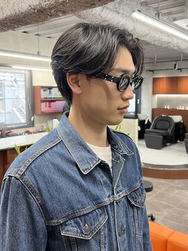 ニコ トウキョウ 渋谷(nico TOKYO) メンズ/センターパート/ニュアンスパーマ