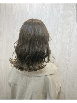 テーラヘアー 土浦店(TELA HAIR) 波巻ウェーブ×オリーブグレージュ【TELAHAIR土浦】