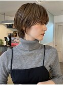 大人可愛い/大人ショート/ひし形ショート/小顔ショート/似合わせ