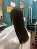 【キャンペーン】髪質改善ストレート＋高濃度炭酸シャンプー＋毛先揃えカット
