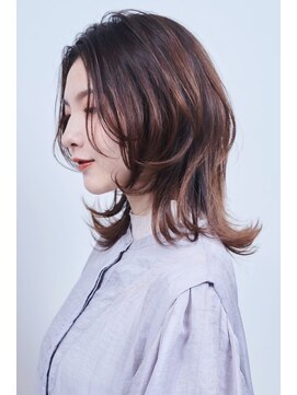 ユニックス イオンモール北戸田店(UNIX) 【50代髪型】大人女性にオススメ!ウルフレイヤー&ラベージュ