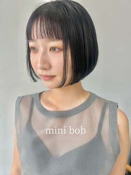 ヘアー アイス 御器所本店(HAIR ICI) 20代30代大人可愛い小顔ショート丸みショートボブカット