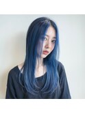 【Moana Lua】#ブリーチ#ケアブリーチ#ブルー#イメチェン