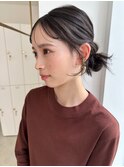 結んでカワイイ【大人ミディアム】小顔おくれ毛hair
