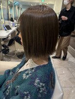 ケンジ 平塚 アネッタ(KENJE annetta)&nbsp;タッセルボブ×オリーブベージュ