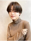 大人可愛い20代30代40代50代小顔ショートボブナチュラルショート