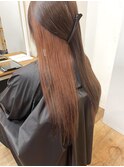 インナーカラー×ピンクベージュ【VIE.ORNER木更津】