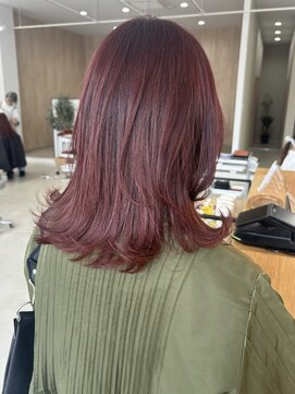 ミリ 奈良店(mm) 春カラー/レッドブラウン/近鉄奈良/奈良/学割/レイヤー/くびれ