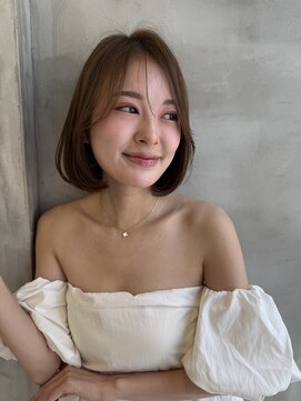 ロンドルーチェ 心斎橋(Lond luce) 大人ガーリー×似合わせカット【髪質改善／縮毛矯正】