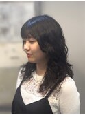 似合わせデジタルパーマ/韓国風巻き/コテ巻き風パーマ/心斎橋