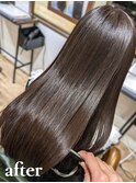 【ダメージレス縮毛矯正】 ［髪質整形］美髪ストレート