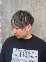 メンズサロン キング 梅田店(Men’s salon K!ng)&nbsp;メンズカット/ブリーチ/ニュアンスパーマ/メンズハイライト/眉毛