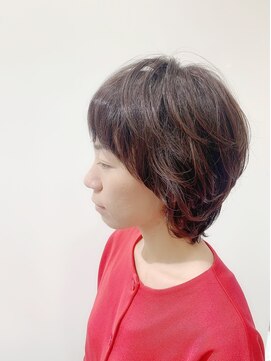 DAMANI 表参道 髪質改善/ヘッドスパ/ハイライト/白髪染め/白髪ぼかし/縮毛矯正 似合わせカット/ミディアムレイヤーカット[表参道駅]