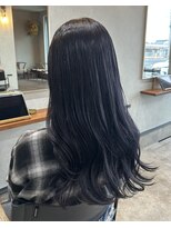 ツヅル(tsuzuru.)&nbsp;大人ラベンダーグレージュ暗髪