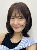 アイトーキョーエス 渋谷(AI TOKYO S) 小顔レイヤー/レイヤーミディアム/透明感カラー