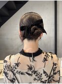 ヘアセット/アップスタイル/パーティーアレンジ/卒業式など