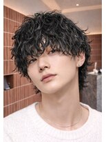 サロウィン 倉敷店(SALOWIN)&nbsp;ゆるふわスパイラルパーマ4/メンズ/メンズカット/メンズパーマ