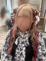 ヘアセット アリエス 新宿駅前店(aries) ハーフクラゲ