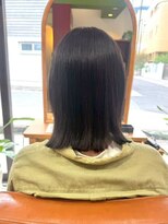 トリッカアヴェダ(tricca AVEDA) 【ビフォーアフター】髪質改善トリートメント/切りっぱなし