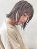 カット+フルカラー(リタッチのみ可)+選べる、トリートメントorヘッドスパ