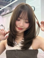 ベイルーム(BAYROOM by HONEY omotesando) ミディアムレイヤー/顔まわりカット/レイヤーカット