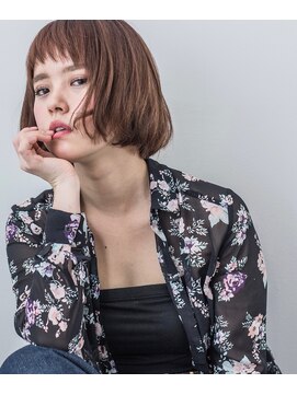 オルソーヘアー(orso hair) orso hair ベージュ×マチルダボブ