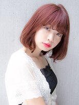 リリアン 青山(relian) まとまりボブ×ワインレッド☆