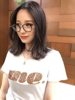 キアラ(Kchiara) 大人可愛いミディアムハイライト福岡kchiara川野直人