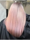 イエベちゃんに似合う☆ホワイトピンクベージュ☆コーラルピンク