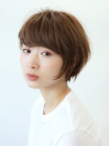 ムルチュラ(muruchura)&nbsp;小顔オリーブカーキ艶カラーショート　1　神山賢司